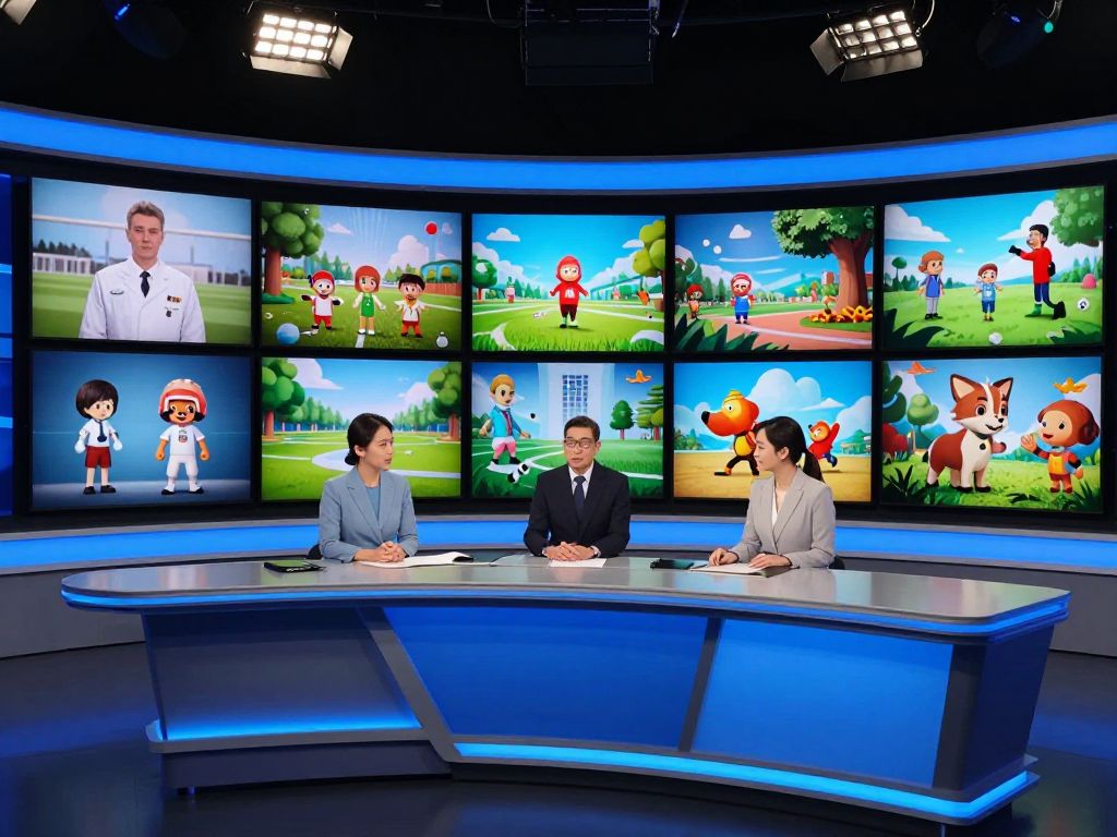 Canlı TV kanal ızgarası — haber ve ulusal yayınlar