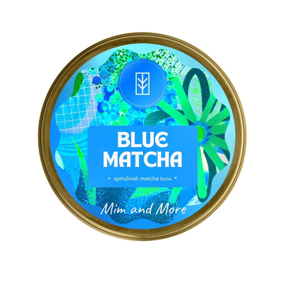 Blue Matcha tin